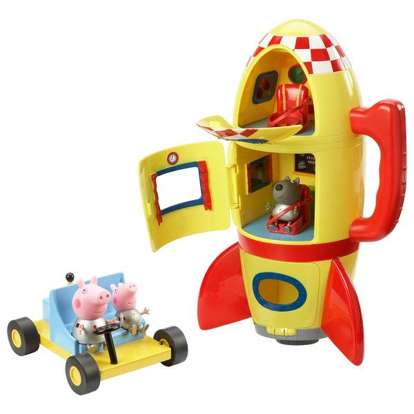 Peppa Pig Space Explorer Set with Moon buggy and 3 figures