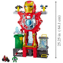 Playskool Heroes Marvel Super Hero Playset Iron Man Headquarters + Free Activity Book