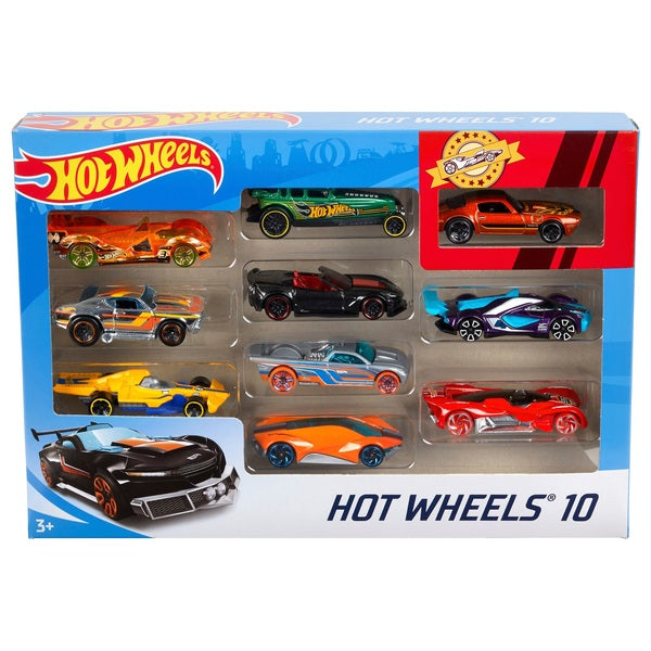 Hot Wheels Basic Car 10 Pack Assortment