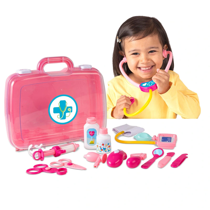 Big Steps Play Doctor's Case Toy Pink