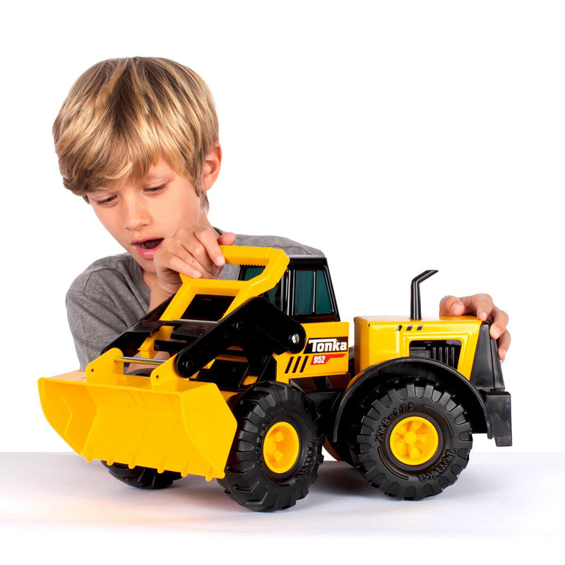 Tonka Steel Classics Front Loader & Excavator Bundle (3+ Years)