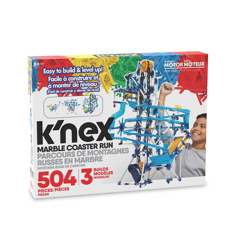 K'NEX Marble Coaster Run Building Set with Motor (9+ Years)