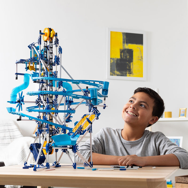 K'NEX Marble Coaster Run Building Set with Motor (9+ Years)