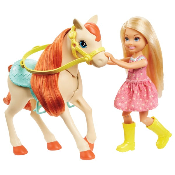 Barbie Hugs 'n' Horses Playset For 3yrs +