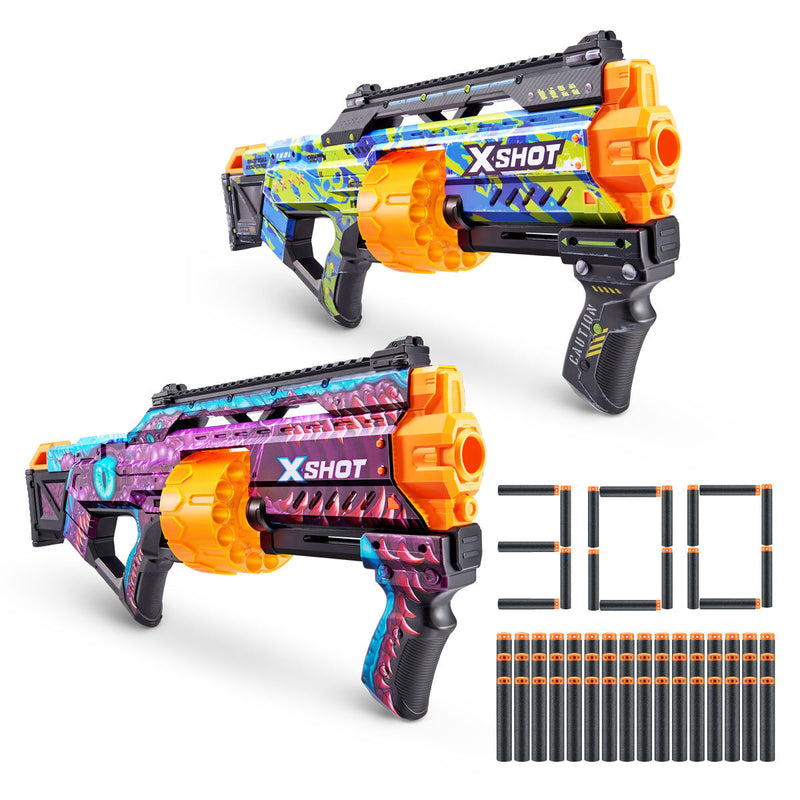 Zuru X Shot Skins Last Stand Dart Blaster 2 Pack (8+ Years)