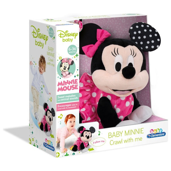 Clementoni Disney Baby Minnie Mouse Crawl With Me