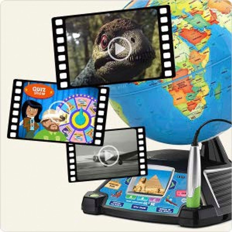 LeapFrog Magic Adventures Globe Interactive Toy Globe + Free Activity Book
