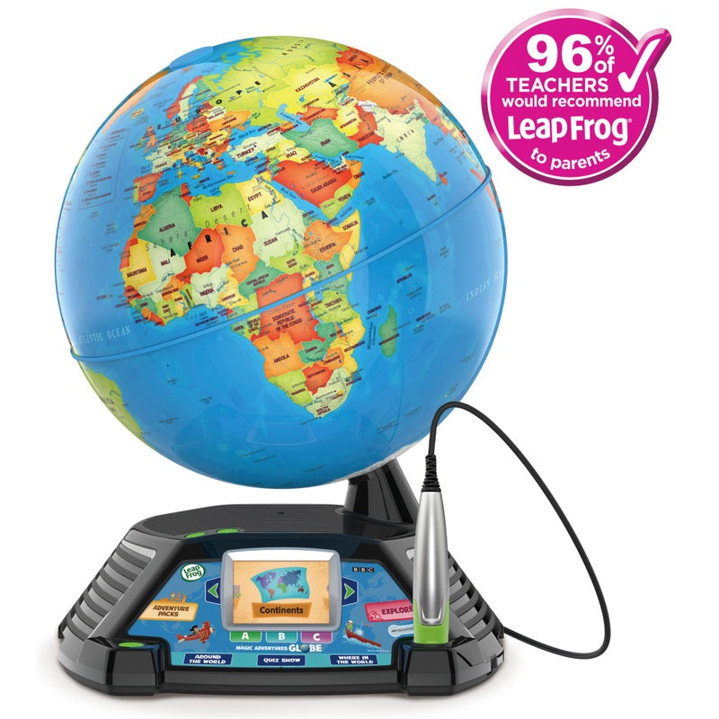 LeapFrog Magic Adventures Globe Interactive Toy Globe + Free Activity Book