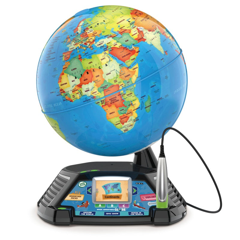 LeapFrog Magic Adventures Globe Interactive Toy Globe + Free Activity Book