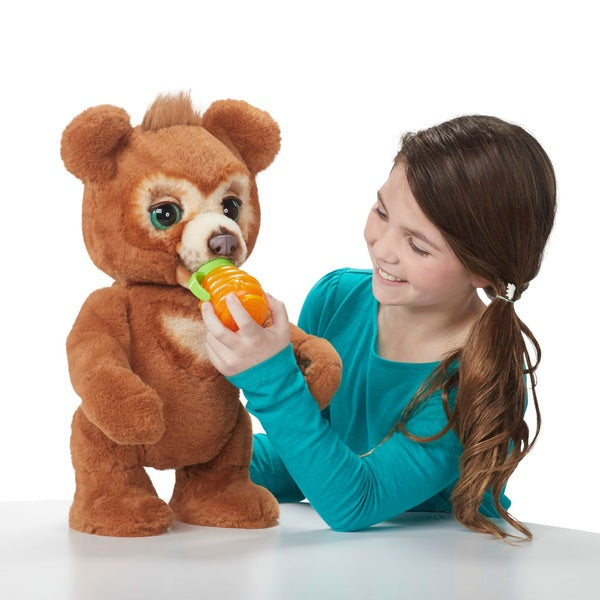 FurReal Cubby the Curious Bear  with 100+ Sound and Motion