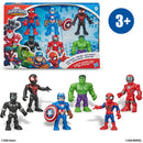 Playskool Heroes Marvel Super Hero Adventures Action Figures 6 Pack + Free Activity Book
