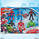 Playskool Heroes Marvel Super Hero Adventures Action Figures 6 Pack + Free Activity Book