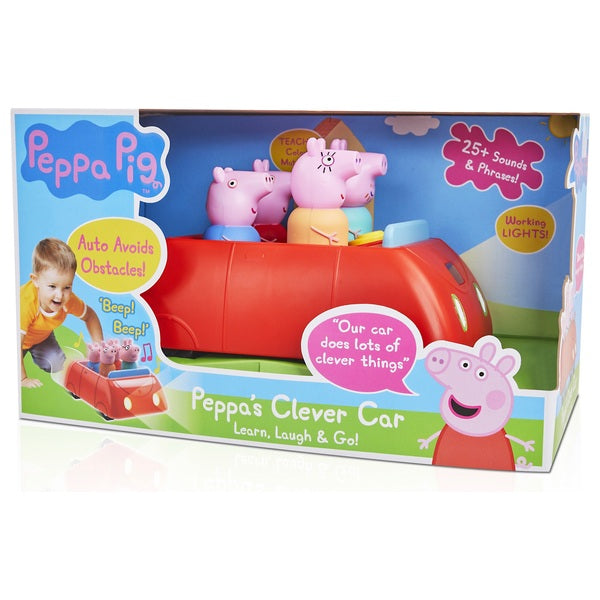 Peppa Pig Peppa’s Clever Car with Lights and Sounds