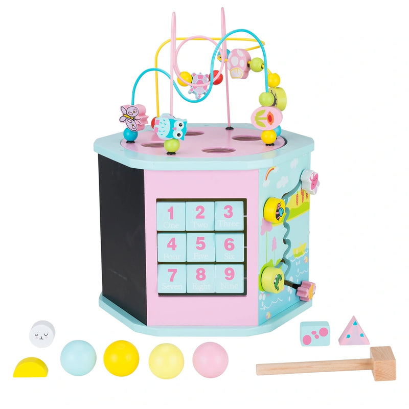 Squirrel Play Wooden Activity Centre - Pastel