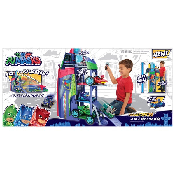 PJ Masks 2 in 1 Mobile HQ Playset