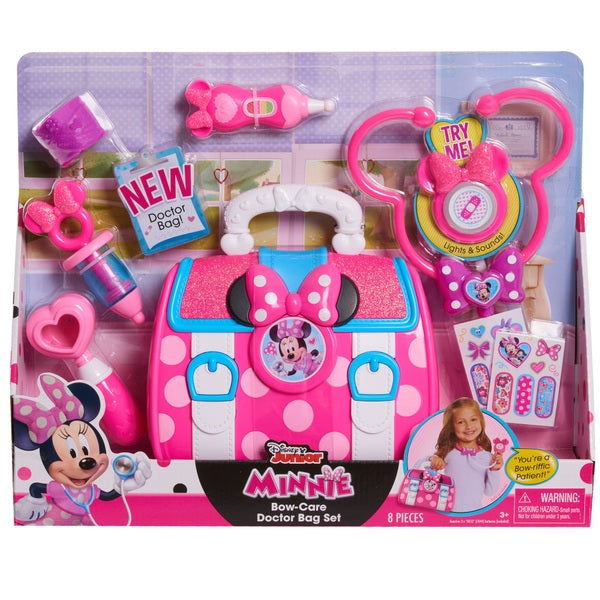 Disney Junior Minnie's Bow-Care Doctor Bag Set