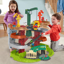 Thomas & Friends Trains & Cranes Super Tower Track Set + Free Activity Book