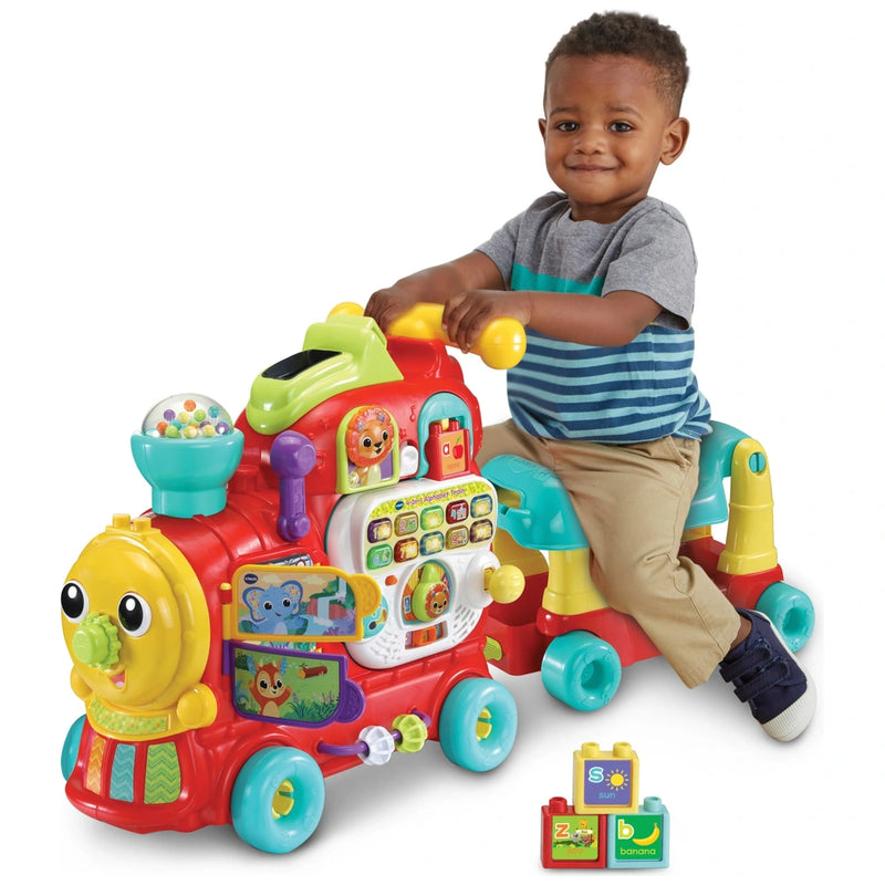 VTech 4-in-1 Alphabet Train Red Ride On