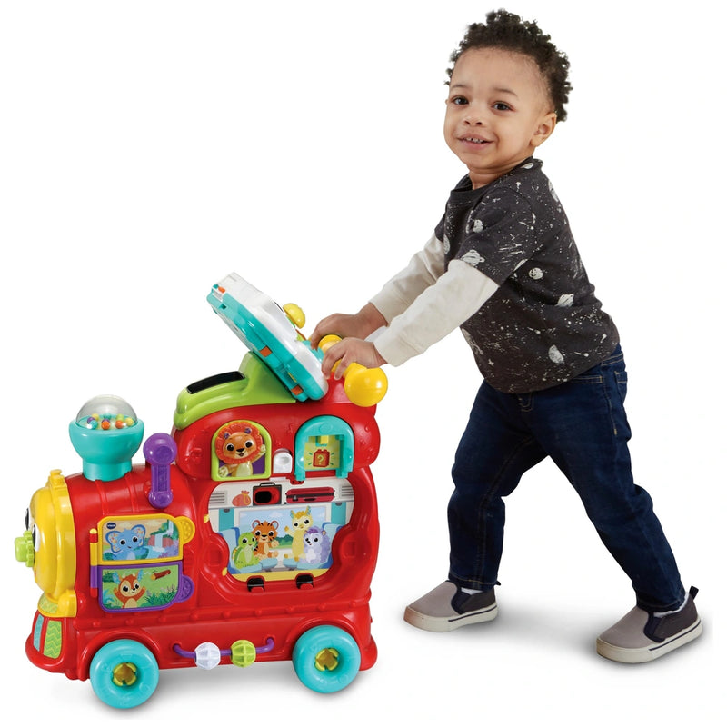 VTech 4-in-1 Alphabet Train Red Ride On