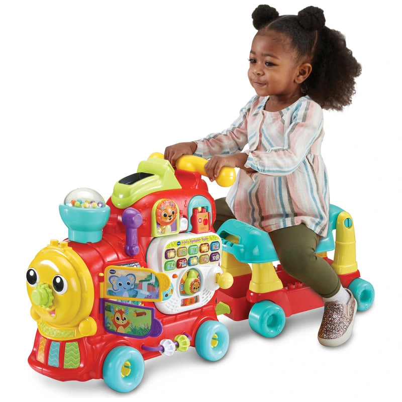 VTech 4-in-1 Alphabet Train Red Ride On