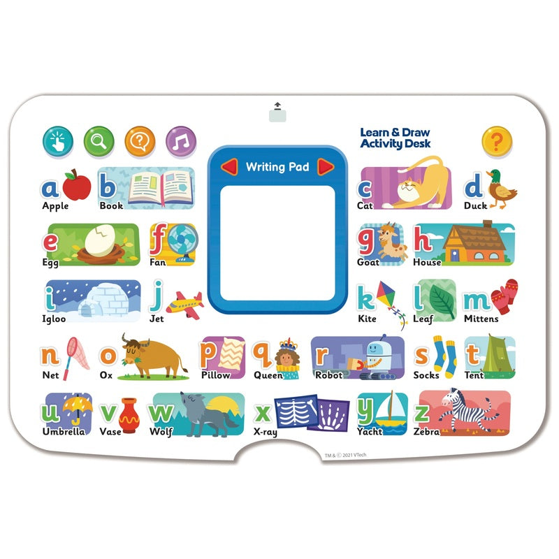 VTech Learn & Draw Activity Desk + Free Activity Book