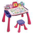 VTech Learn & Draw Activity Desk Pink + Free Activity Book