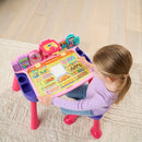 VTech Learn & Draw Activity Desk Pink + Free Activity Book
