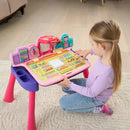 VTech Learn & Draw Activity Desk Pink + Free Activity Book