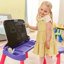 VTech Learn & Draw Activity Desk Pink + Free Activity Book