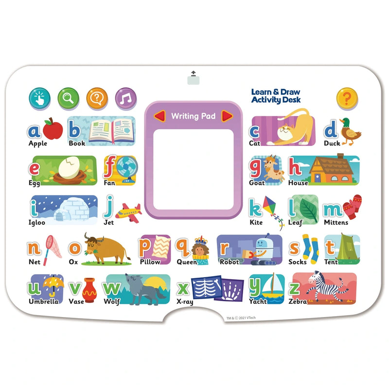 VTech Draw and Learn Activity Desk Pink