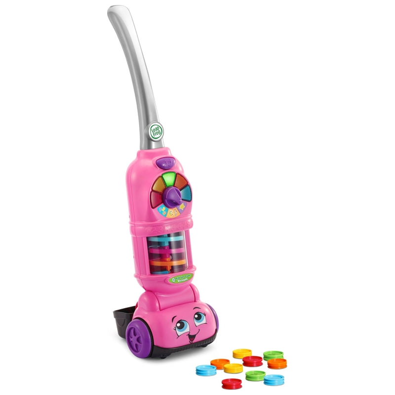 LeapFrog Pick Up & Count Vacuum Pink Interactive Learning Toy + Free Activity Book
