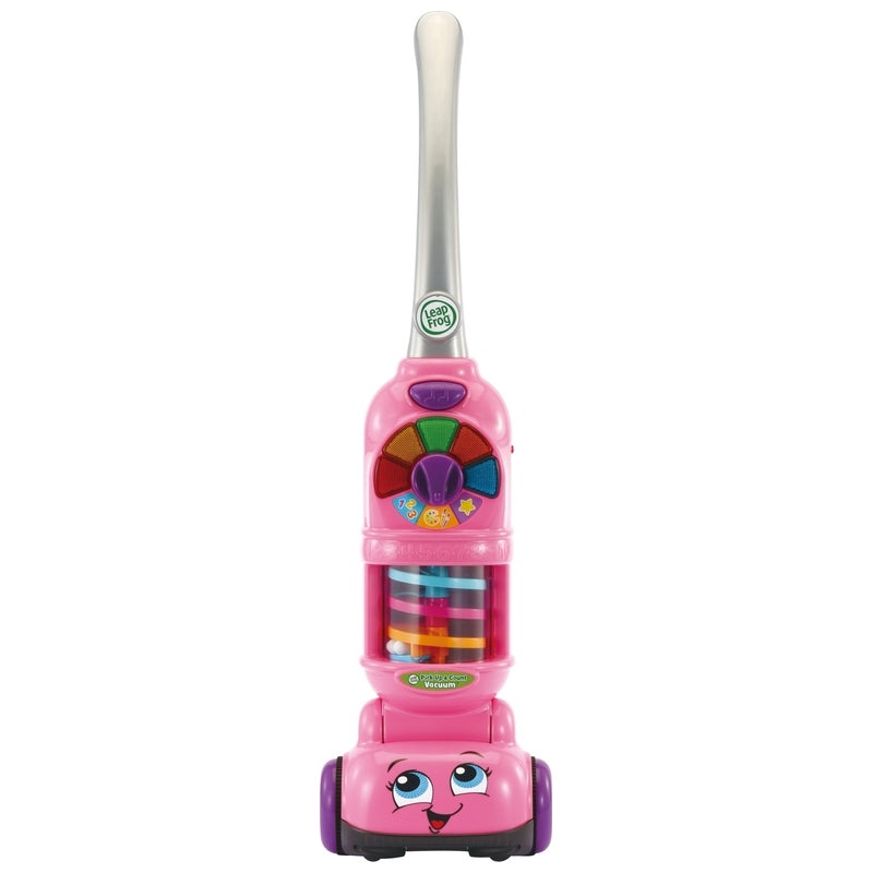 LeapFrog Pick Up & Count Vacuum Pink Interactive Learning Toy + Free Activity Book