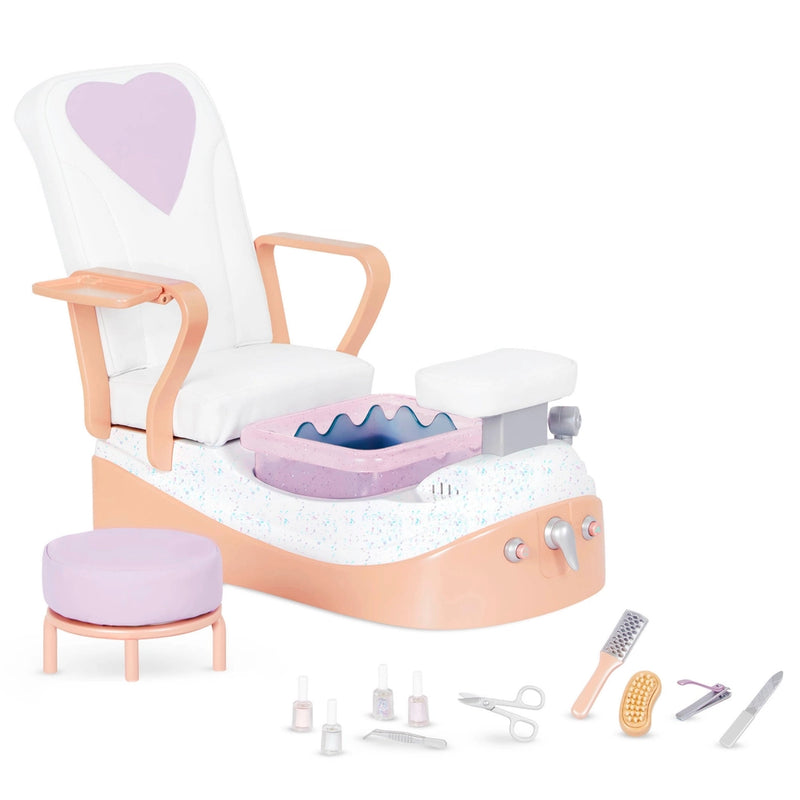 Our Generation Foot Spa Chair Set