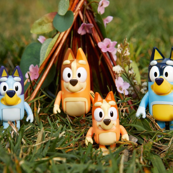 Bluey 4 Pack - Bluey & Family