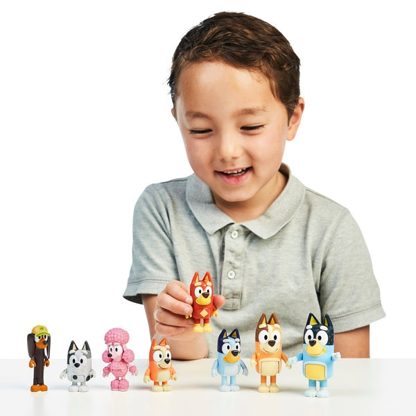 Bluey Family & Friends 8 Figure Pack