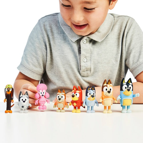 Bluey Family & Friends 8 Figure Pack