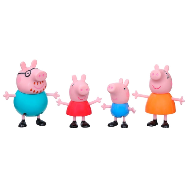 Peppa Pig Adventures Family Figure 4 Pack