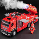 Fire Truck Toy with Water Spray, Lights & Sound