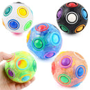 Rainbow Puzzle Ball Fidget Toy – Colour Matching Brain Teaser Sensory Game