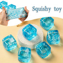 Ice Cube Squishy Fidget Toy (1PC) – Stress Relief Sensory Toy for Kids & Adults
