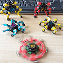 Transforming Fidget Spinner Chain Toy – Stress Relief Sensory Spinner