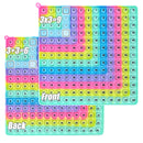 Multiplication Pop It Fidget Board for Kids | Educational Maths Sensory Toy