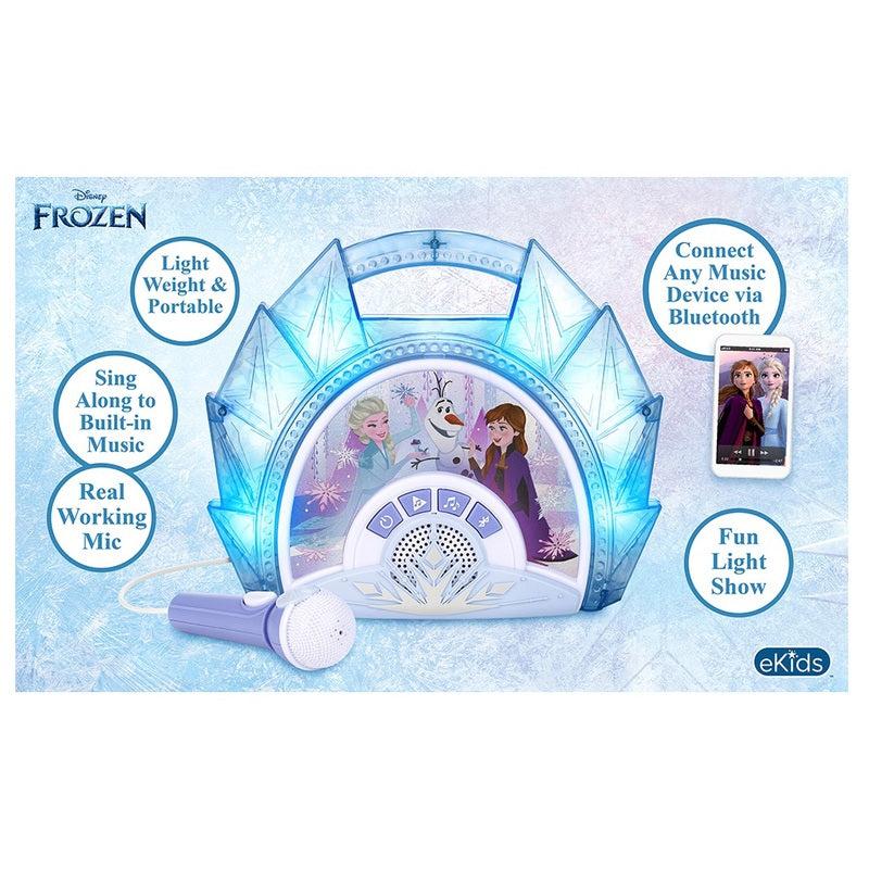 Disney Frozen Sing-Along Boombox with Microphone + Free Activity Book