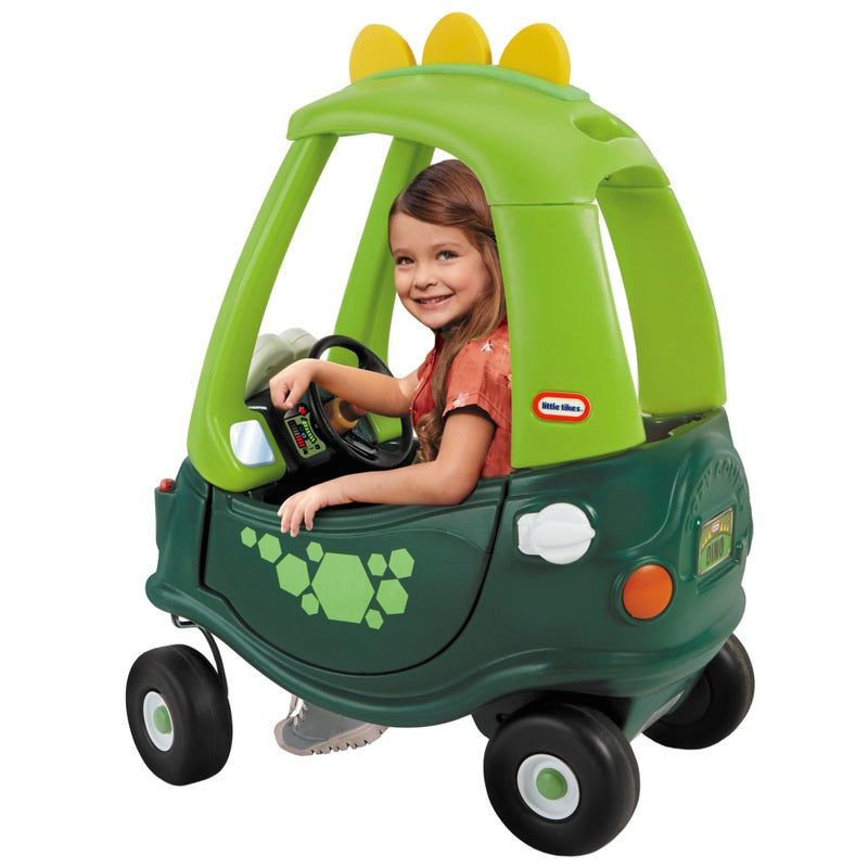 Little Tikes Cozy Coupe Go Green Ride-On Car + Free Activity Book
