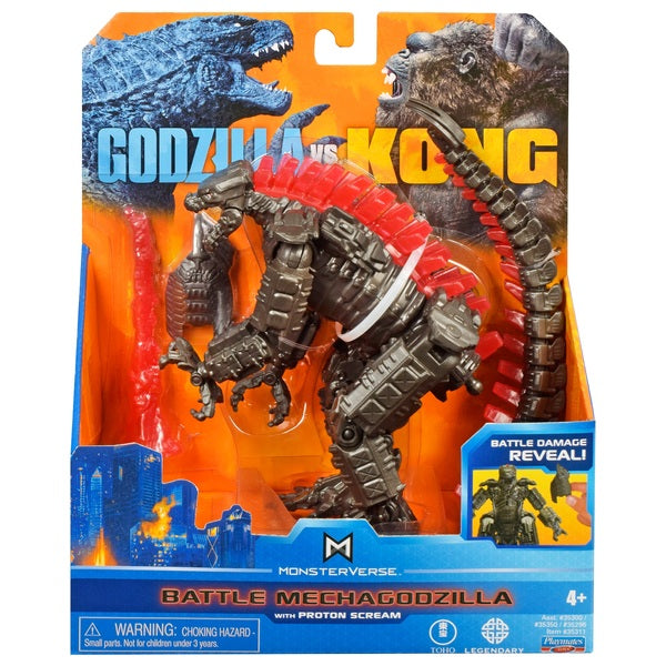 Monsterverse Godzilla VS Kong Battle Mechagodzilla With Proton Scream