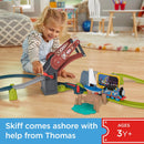 Fisher-Price Thomas & Friends Bridge Lift Track Set with Thomas & Skiff + Free Activity Book