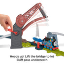 Fisher-Price Thomas & Friends Bridge Lift Track Set with Thomas & Skiff + Free Activity Book