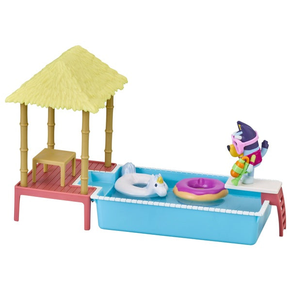 Bluey Pool Time Fun Playset