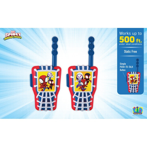 Kids Spidey and His Amazing Friends Walkie Talkies