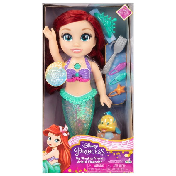 Disney Princess Ariel Singing Toddler Doll